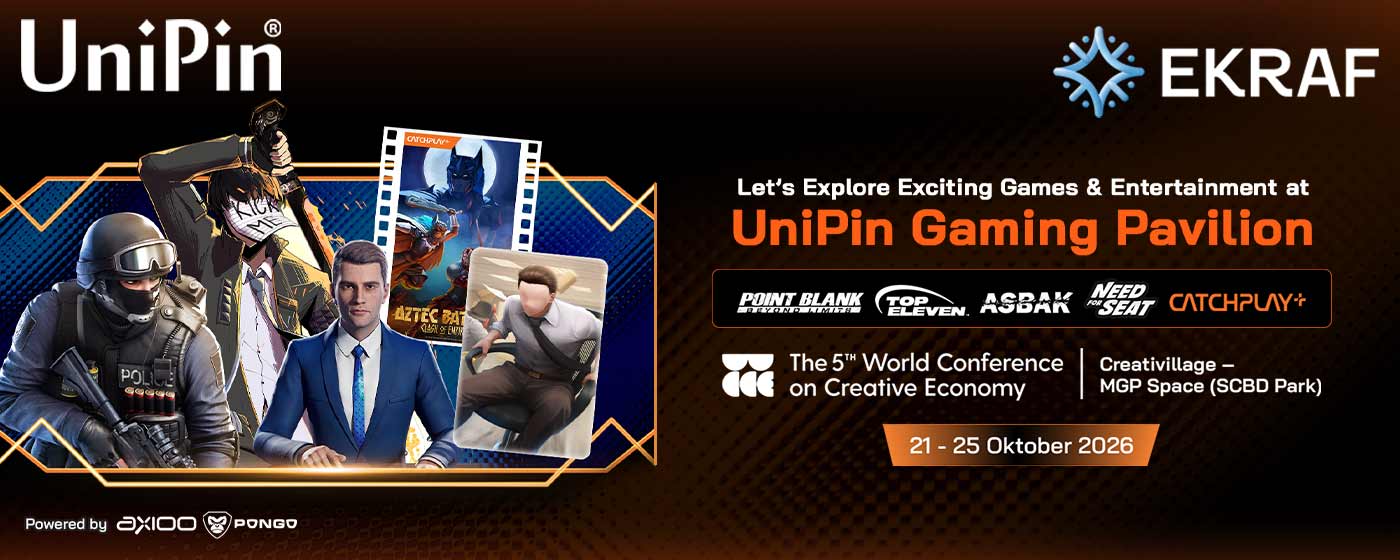 UniPin Hadir di 5th World Conference on Creative Economy (WCCE) 2026!